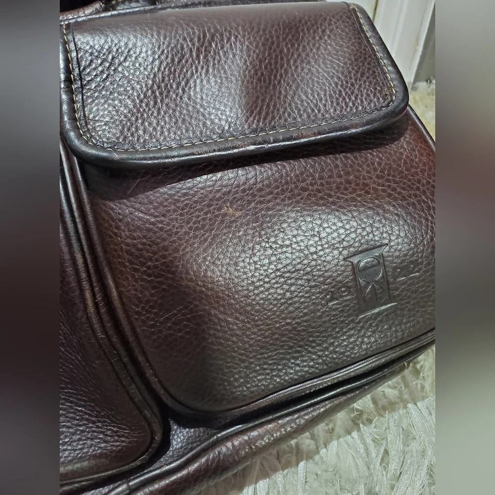 Allen Edmunds Leather Briefcase